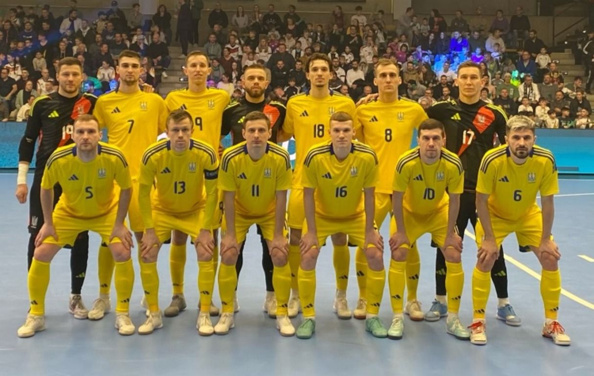 Розклад матчів збірної України з футзалу на Євро