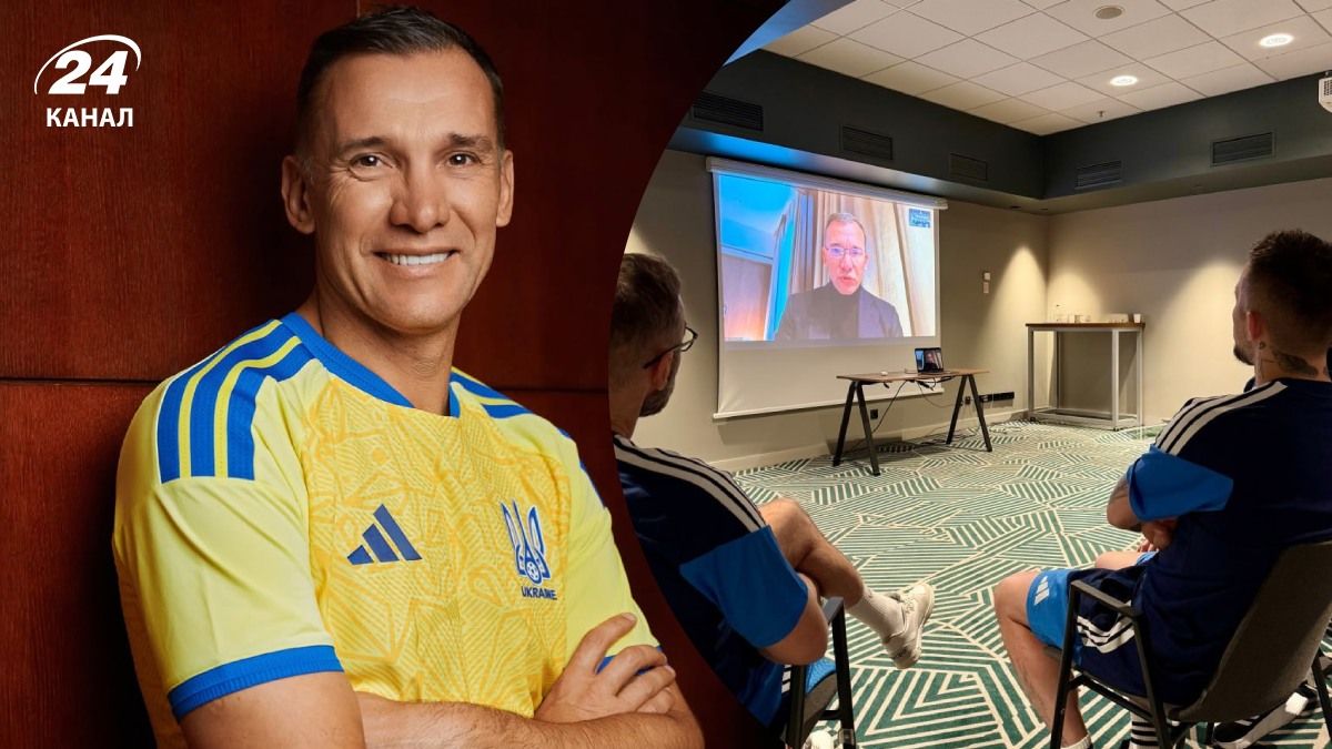 Шевченко провів розмову зі збірною України