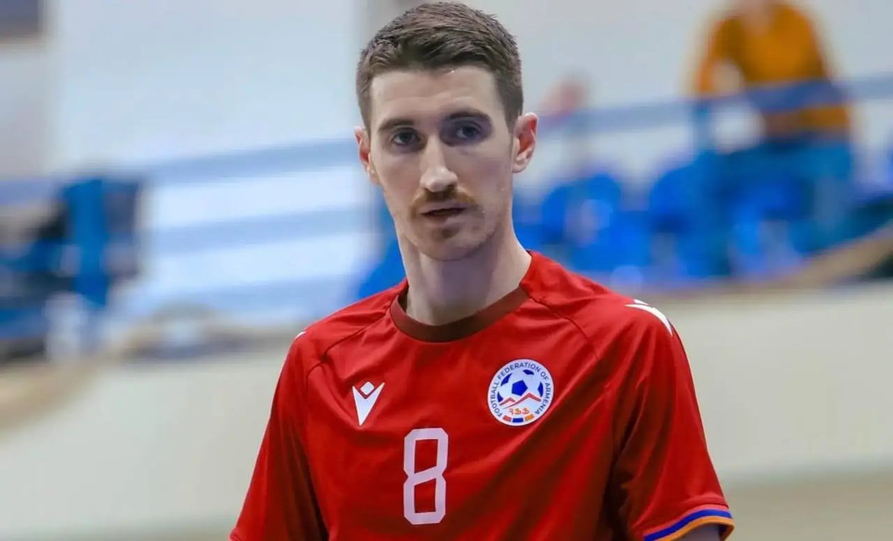 Россиянин Денис Неведров, который играет за Армению