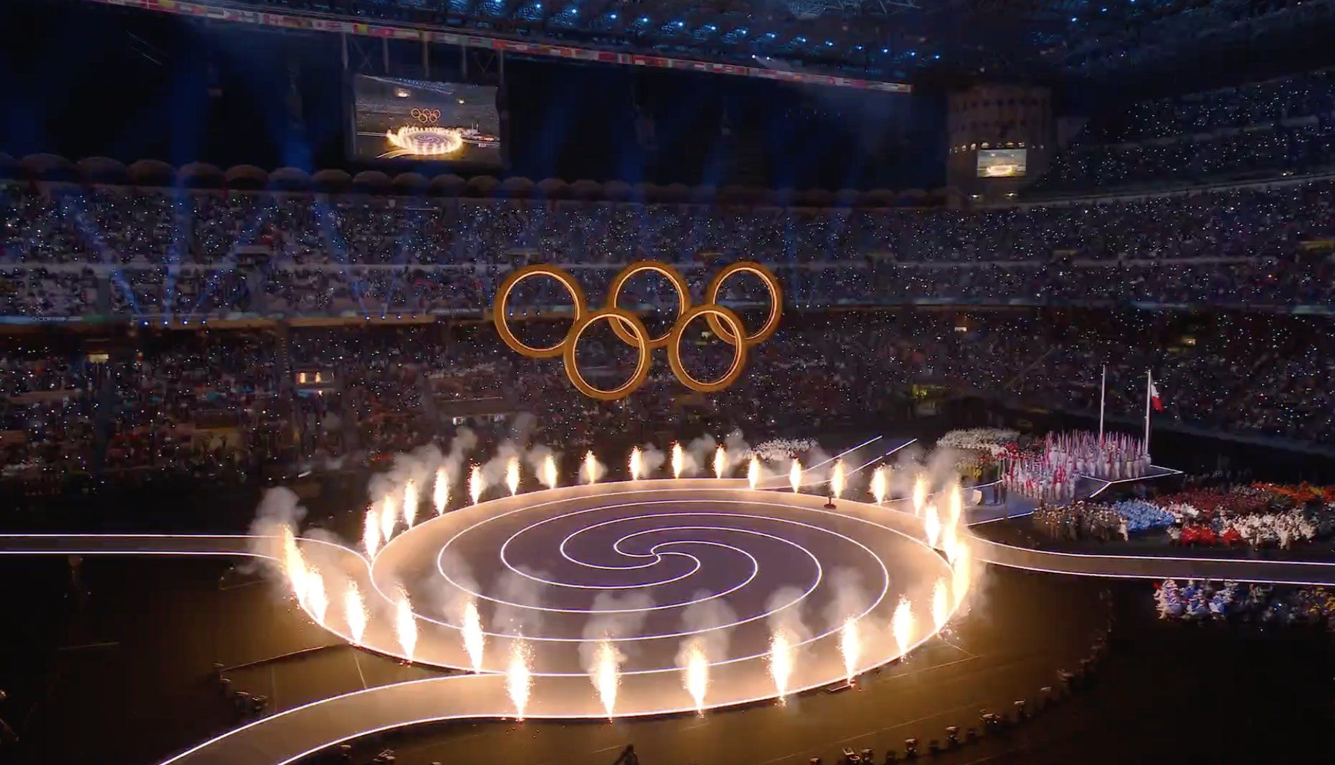 Онлайн трансляция церемонии открытия зимних Олимпийских игр 2026 года