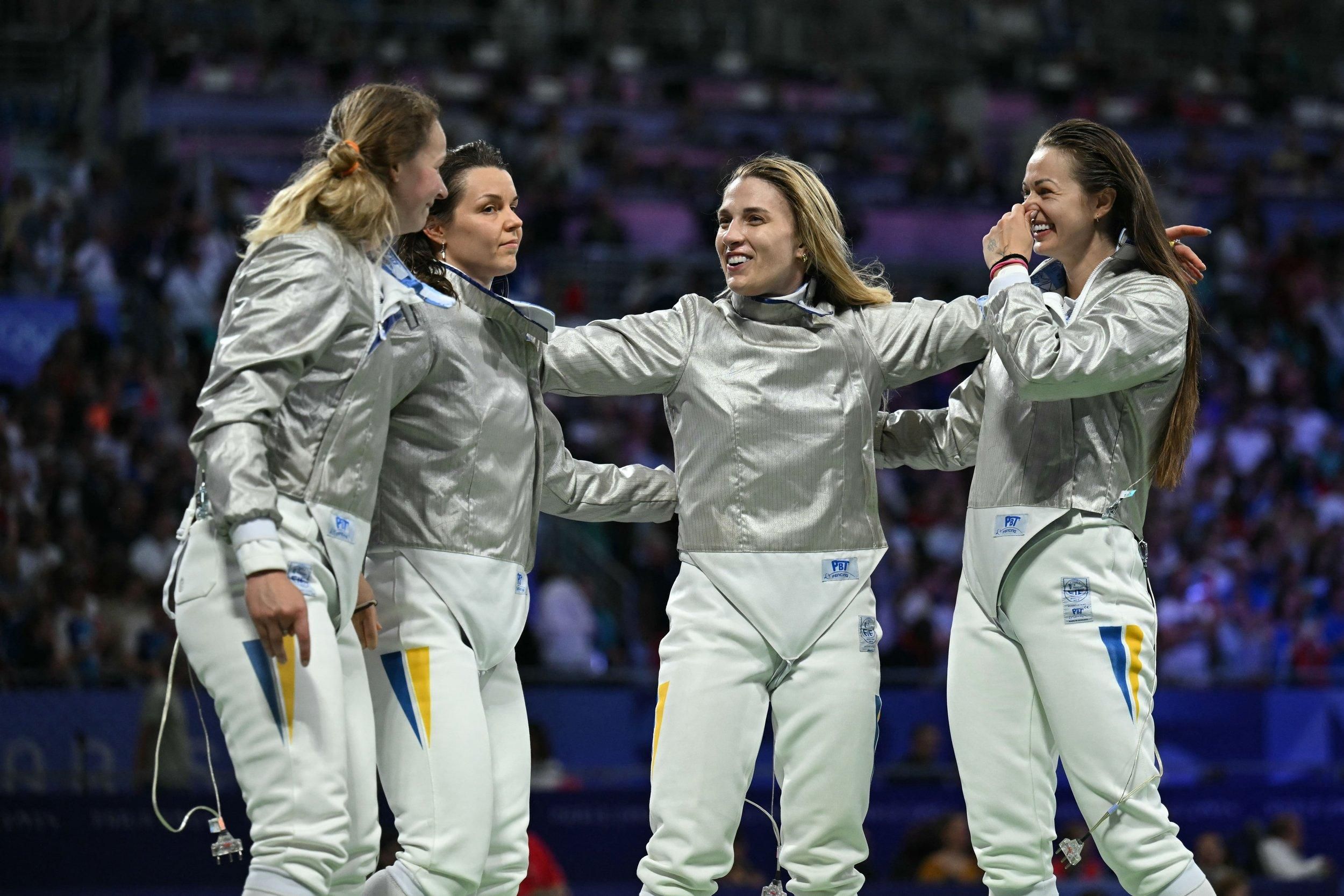 Олена Кравацька у складі "золотої" команди на Олімпіаді-2024 Олена Кравацька у складі "золотої" команди на Олімпіаді-2024