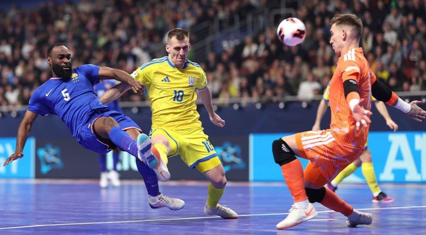 Україна програла Франції у чвертьфіналі Євро з футзалу