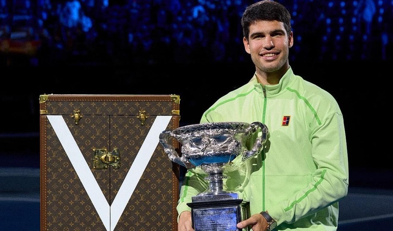 Карлос Алькарас выиграл все турниры Grand Slam