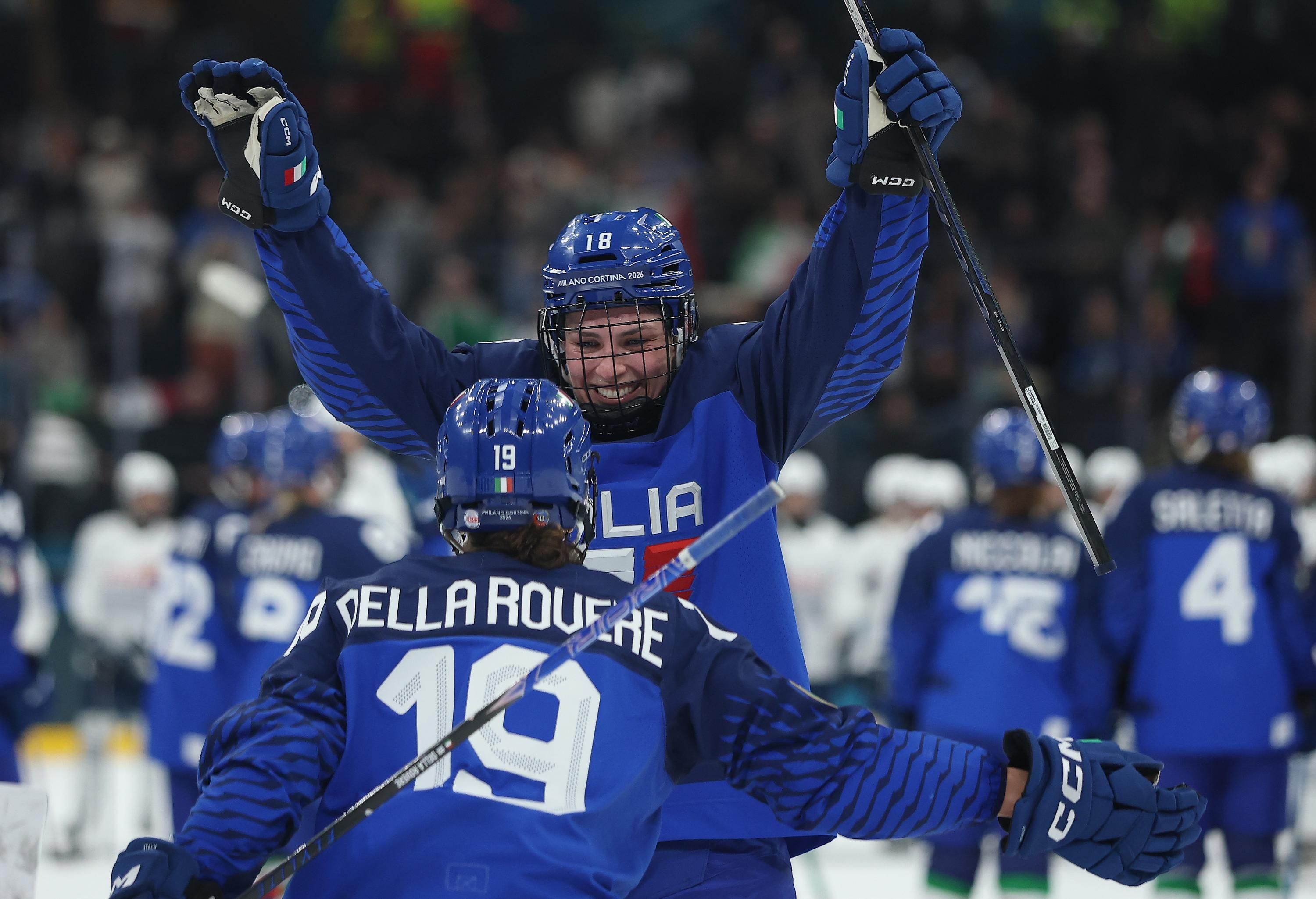 Жіноча збірна Італії з хокею