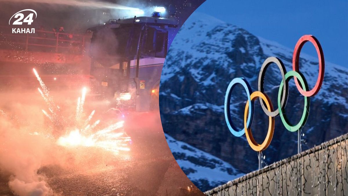 В Мілані відбулись мітинги проти зимової Олімпіади