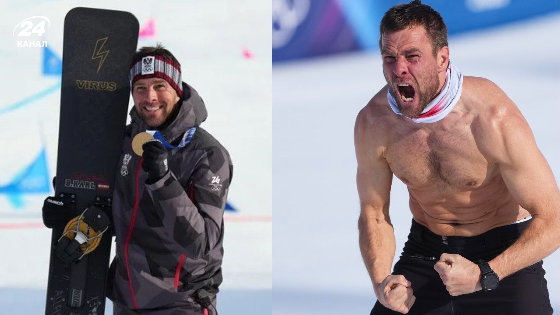 Бенжамін Карл після перемоги на Олімпіаді