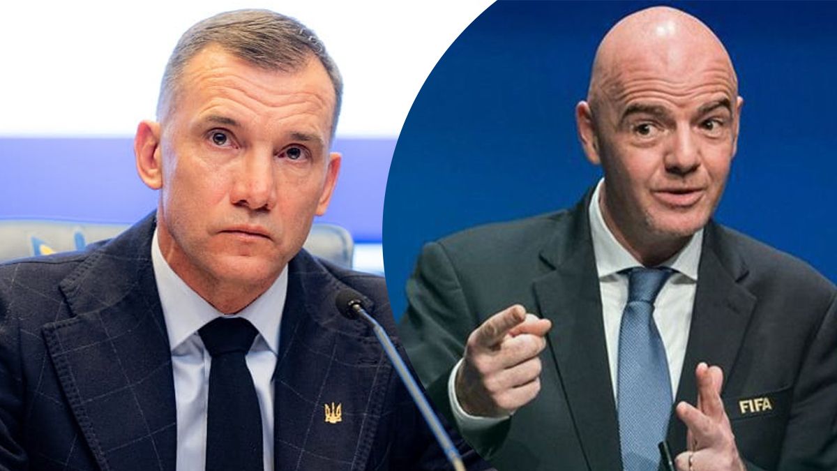 Шевченко высказался о пророссийских заявлениях Инфантино Шевченко высказался о пророссийских заявлениях Инфантино