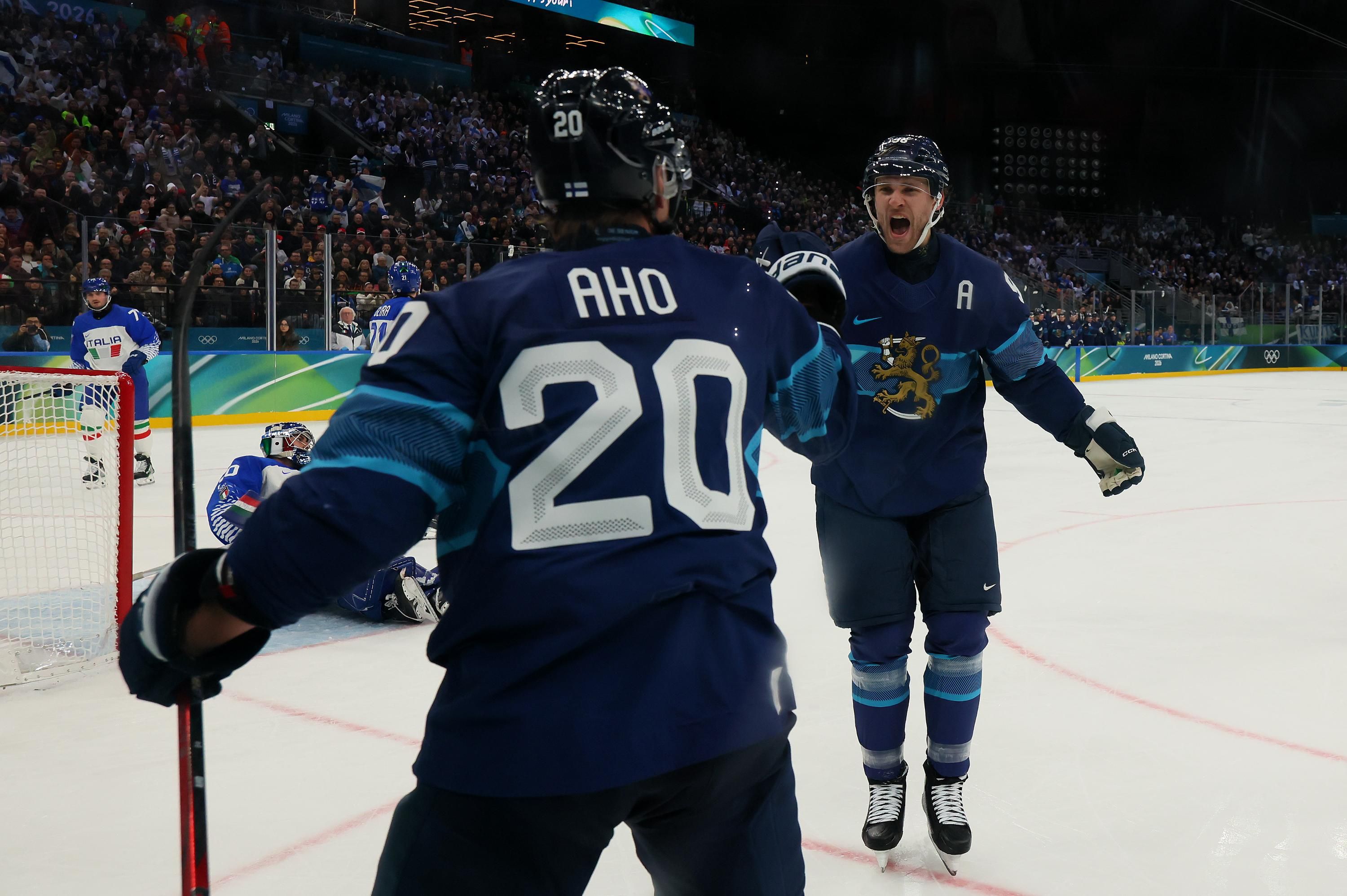 Сборная Финляндии по хоккею поиздевалась над итальянцами