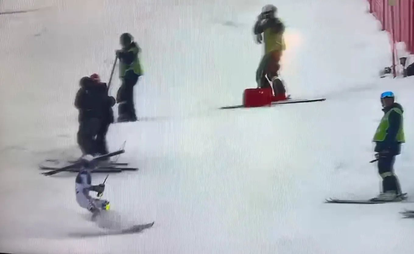 Драма у слаломі на Олімпіаді Драма у слаломі на Олімпіаді