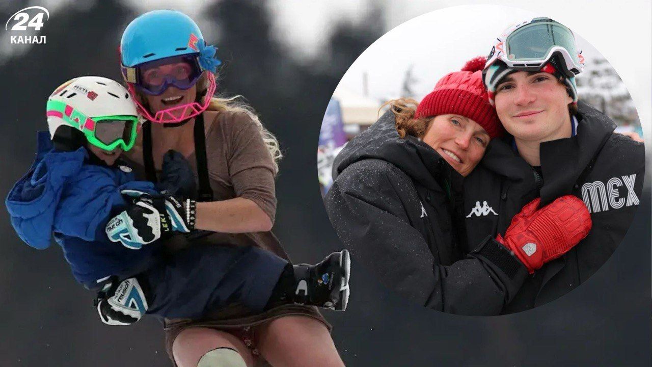 Лижниця провела свою останню Олімпіаду із сином Лижниця провела свою останню Олімпіаду із сином