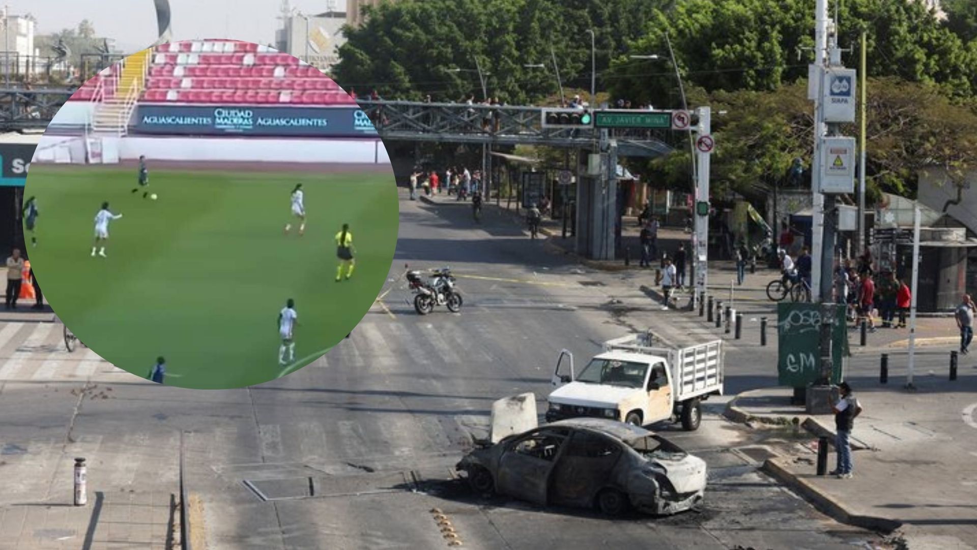 У Мексиці через вибухи зупинили футбольний матч