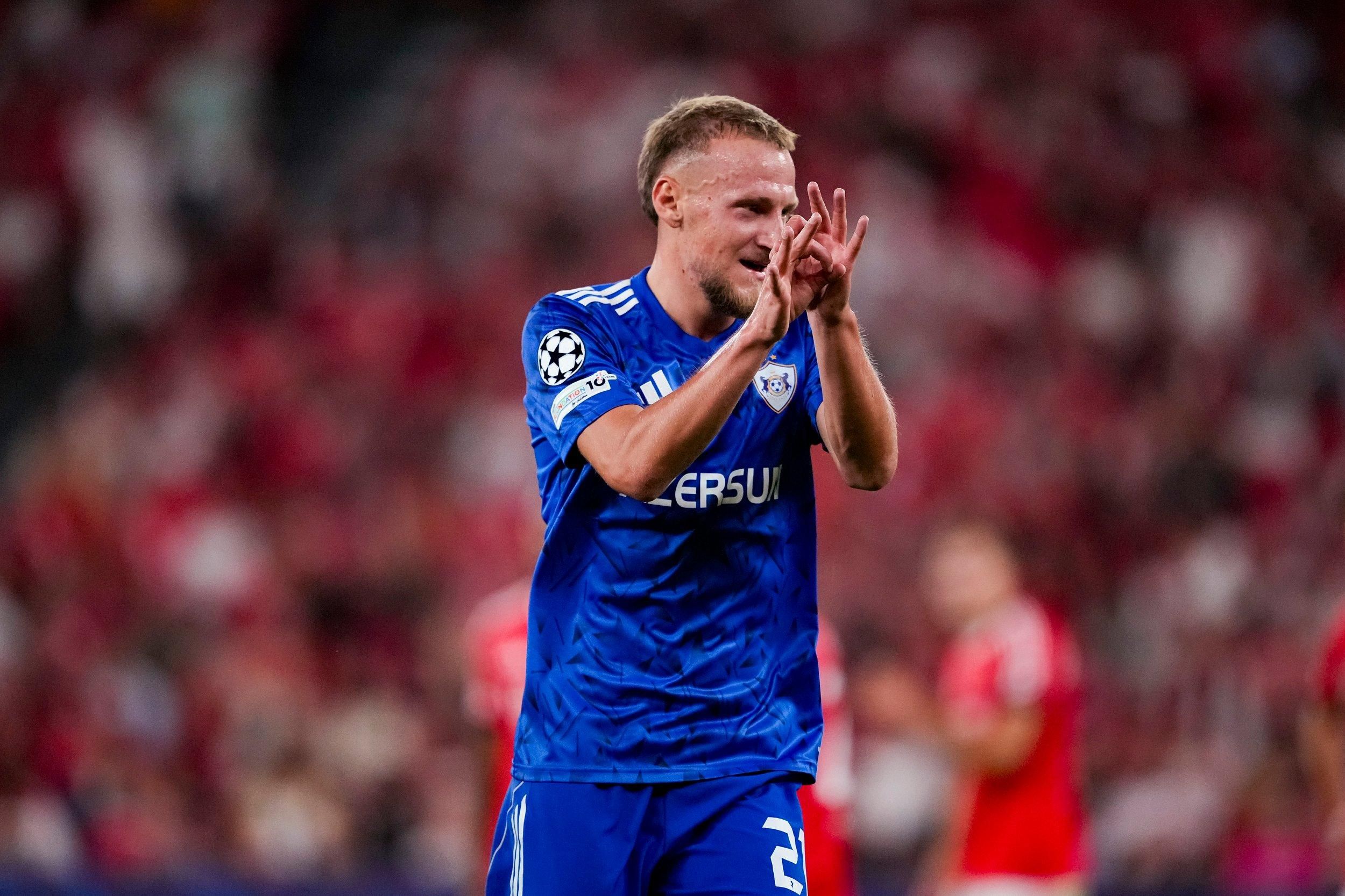 Олексій Кащук долучився до успішного сезону Карабаха в Лізі чемпіонів