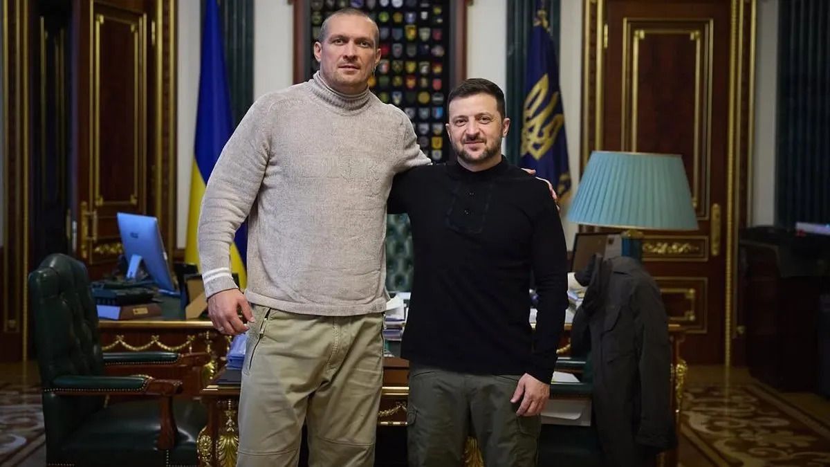 Александр Усик хочет стать президентом Украины