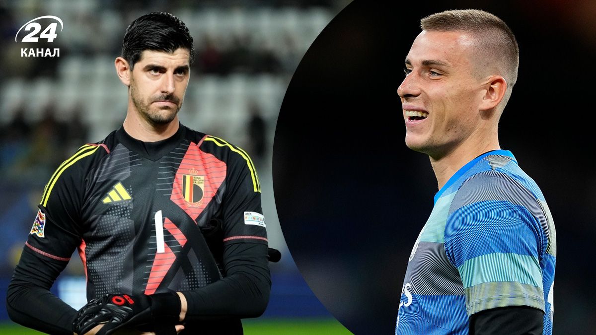 Куртуа был заменен на Лунина в матче против Манчестер Сити