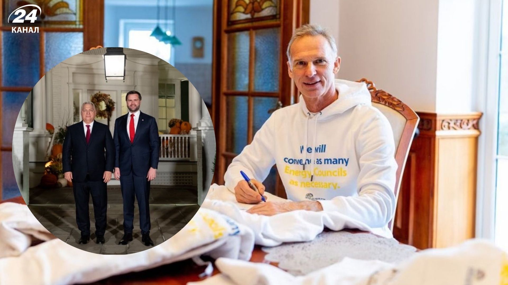 Домінік Гашек про можливу зустріч Віктора Орбана та Джей Ді Венса Домінік Гашек про можливу зустріч Віктора Орбана та Джей Ді Венса