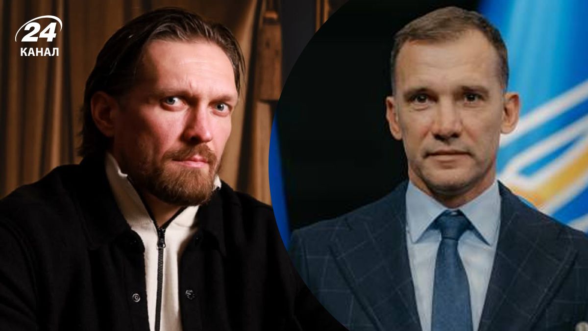 Усик розмовляв із Шевченком про суддівство Усик розмовляв із Шевченком про суддівство