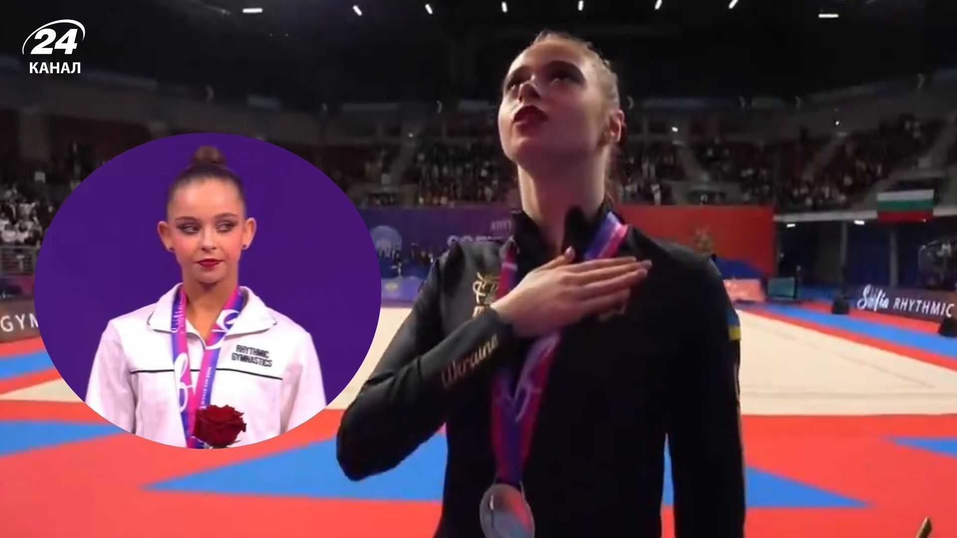 Росіянка відвернулася під час нагородження Онофрійчук