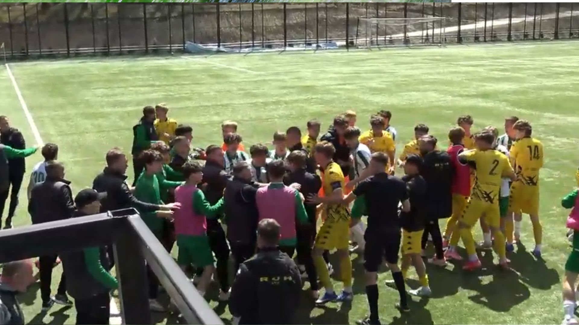 Бійка у матчі Рух - Карпати