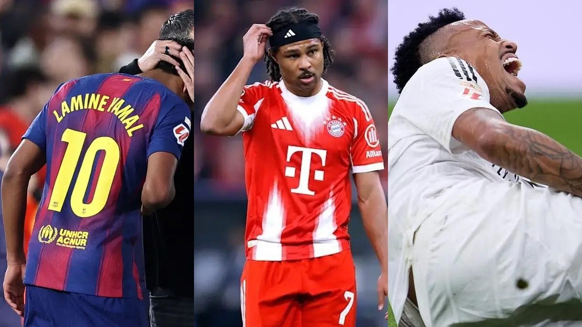 Ламін Ямаль, Серж Гнабрі, Едер Мілітао