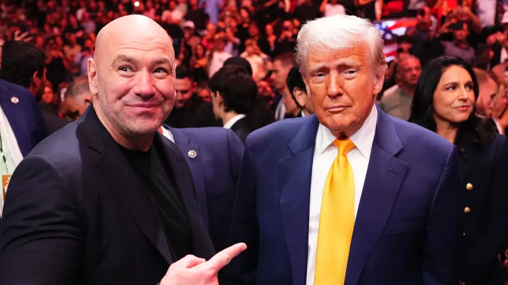 Дейна Уайт и Дональд Трамп Дейна Уайт и Дональд Трамп