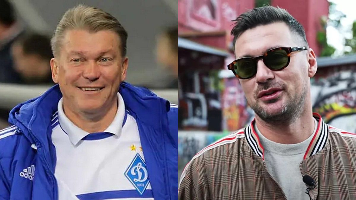 Олег Блохін та Артем Мілевський Олег Блохін та Артем Мілевський