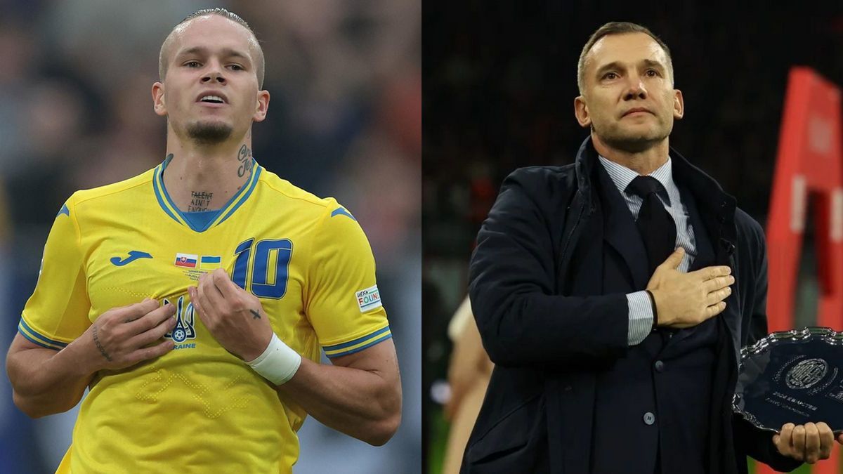 Михайло Мудрик та Андрій Шевченко