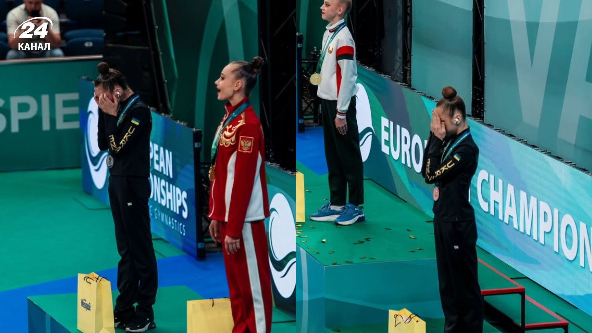 Українські гімнастки влаштували протест на юніорському чемпіонаті Європи