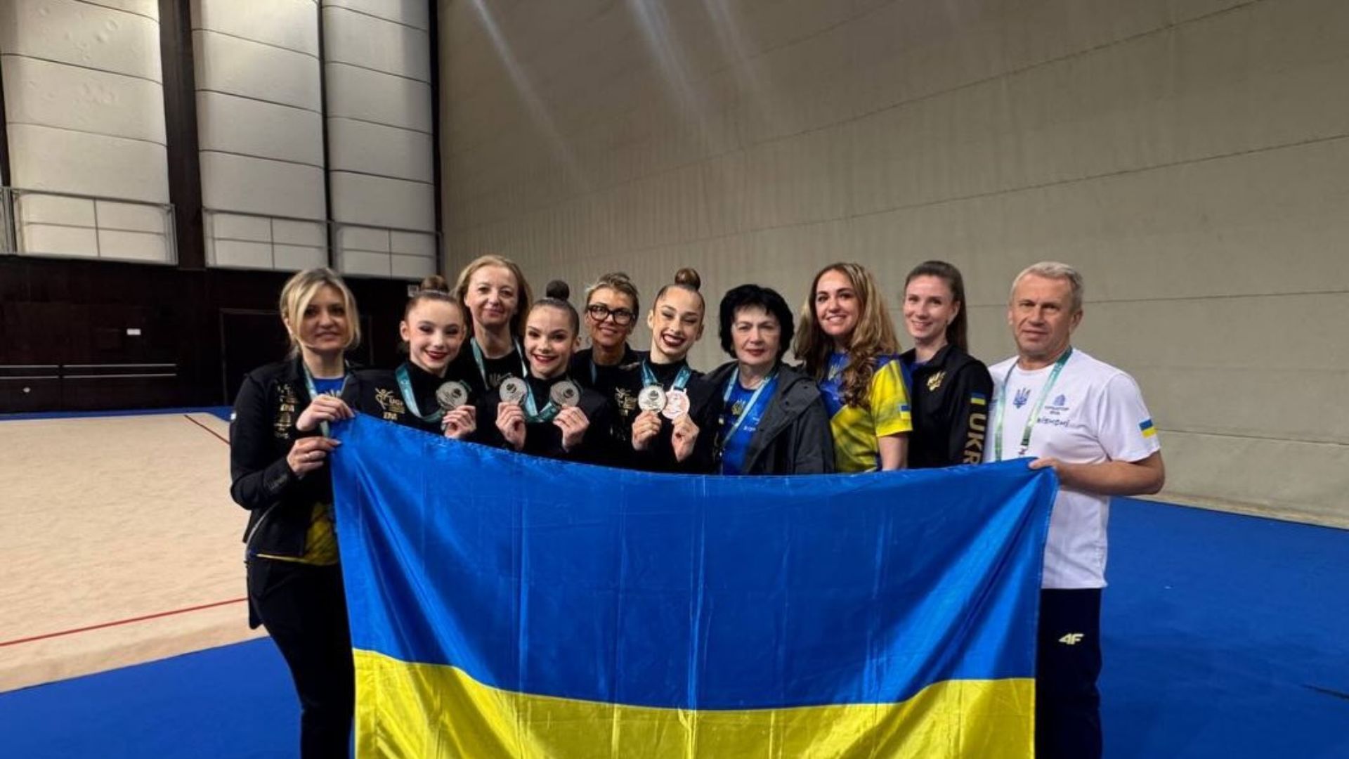 Ирина Дерюгина, сборная Украины, художественная гимнастика