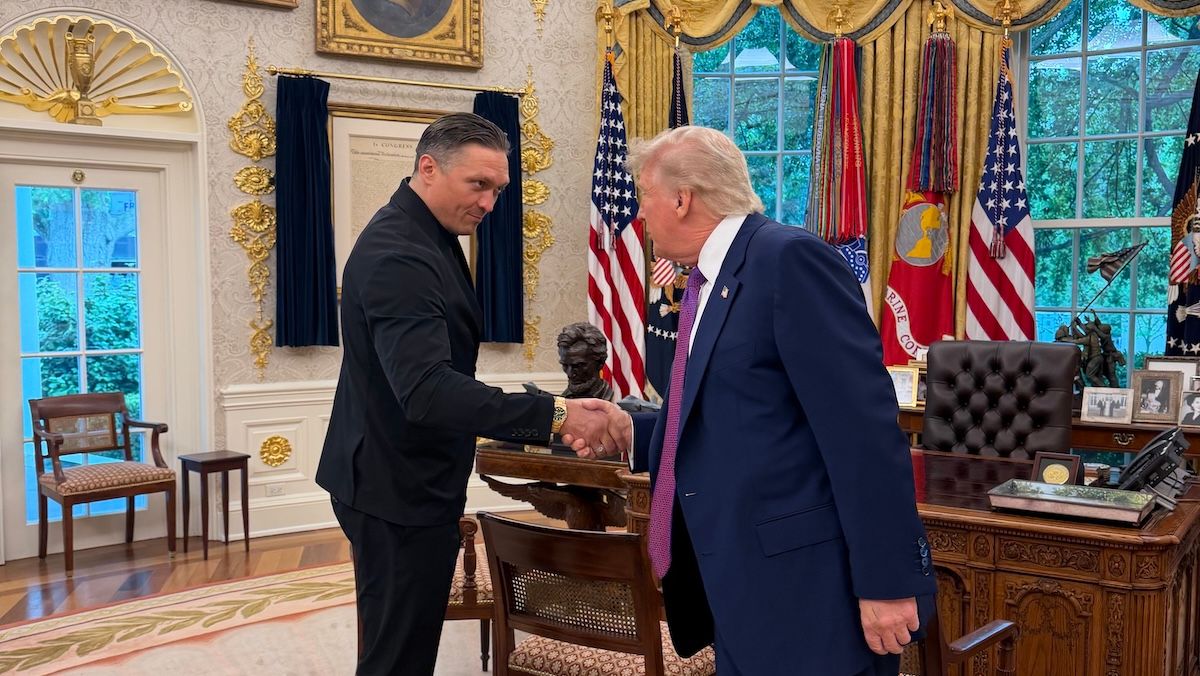 Усик і Трамп у Білому домі