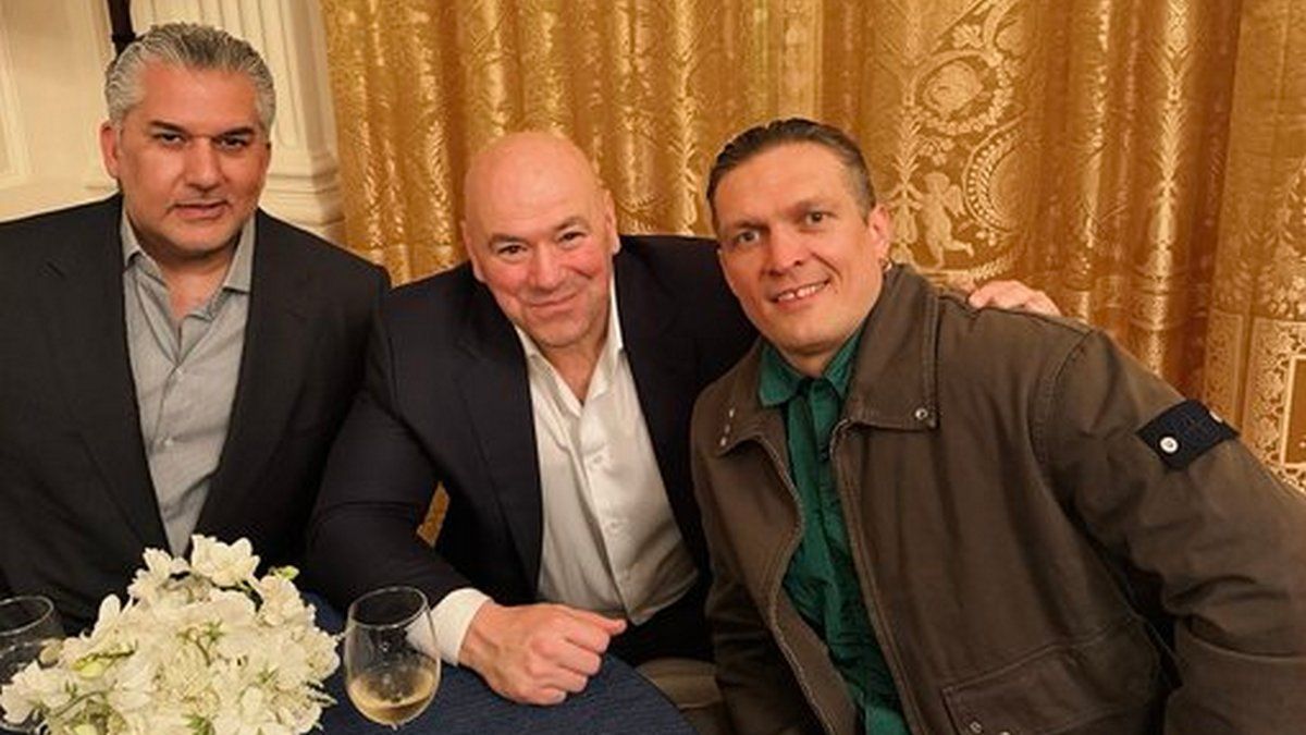 Ник Хан, Дейна Уайт и Александр Усик