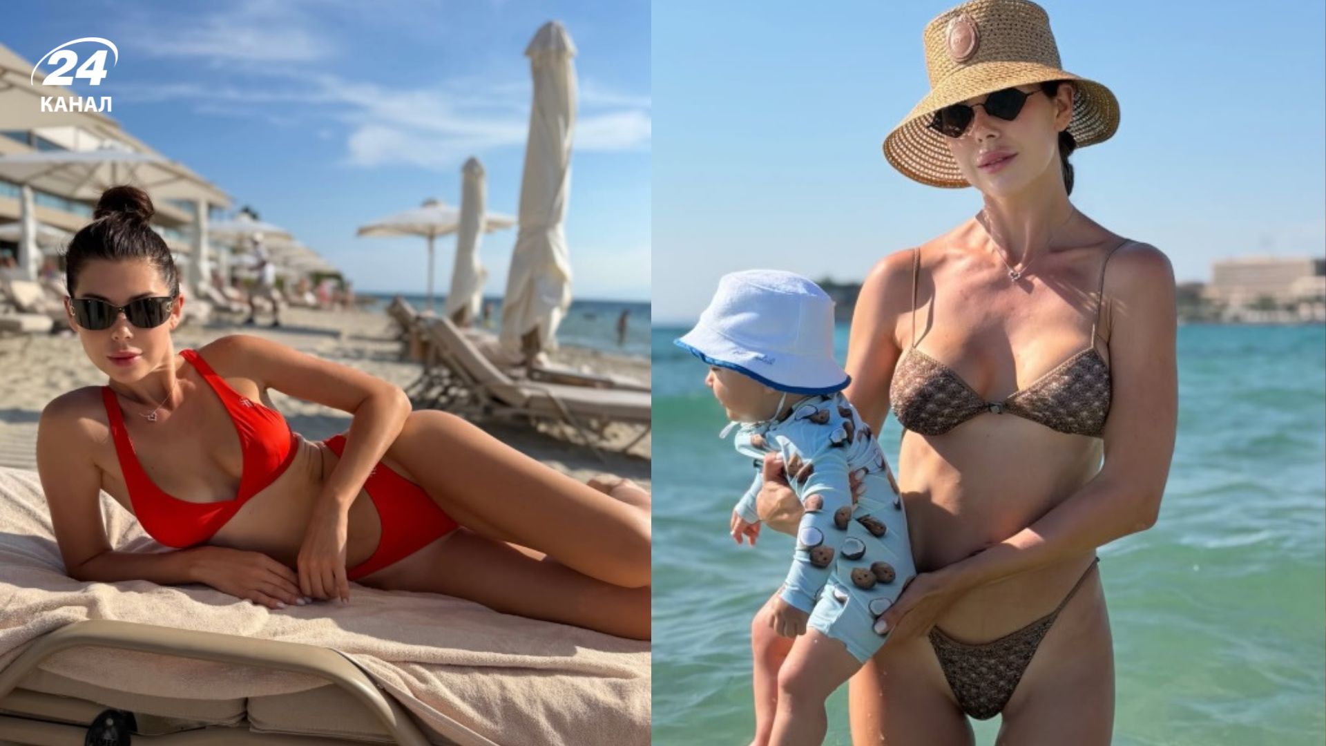 Анна Реброва отдыхает на роскошном курорте