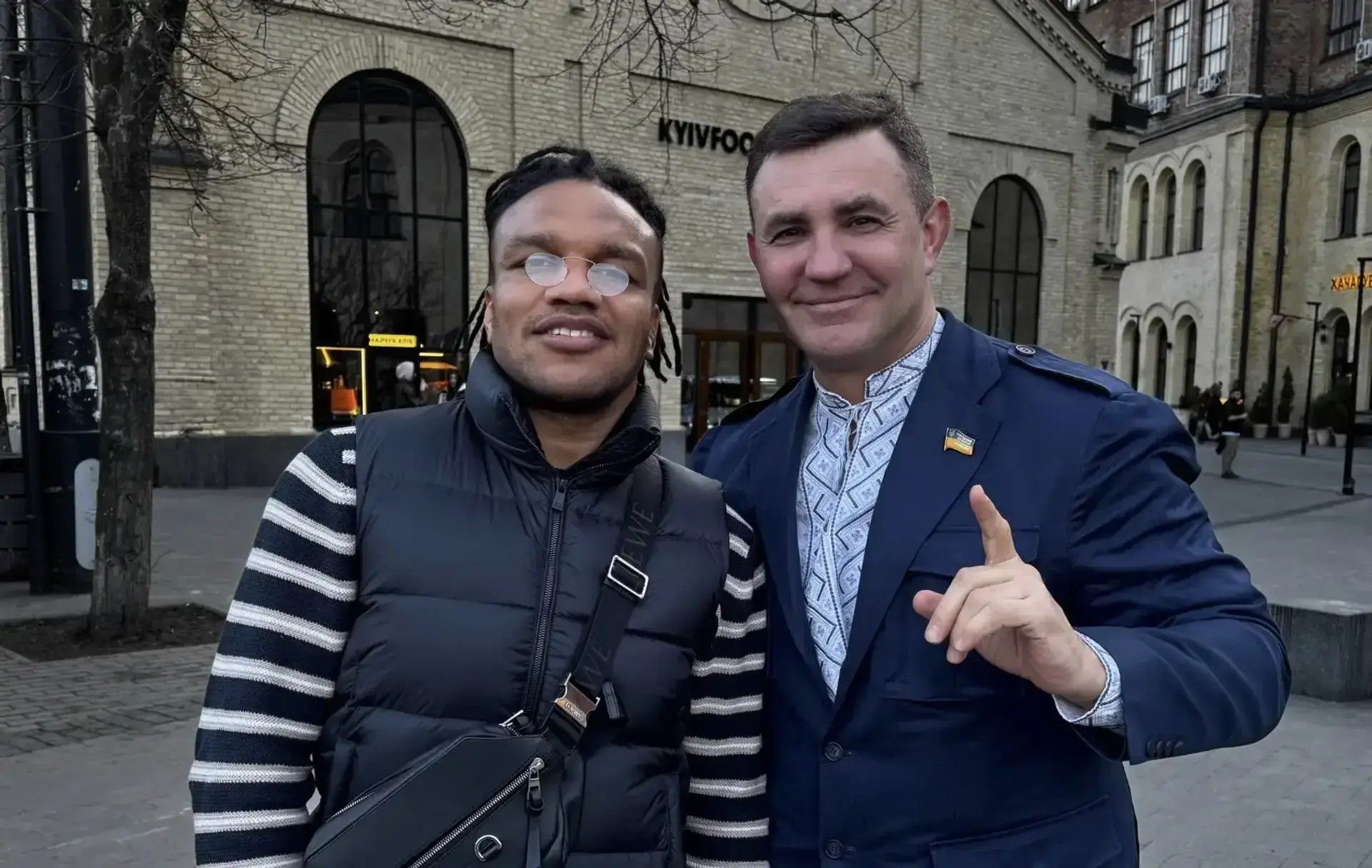 Жан Беленюк и Николай Тищенко