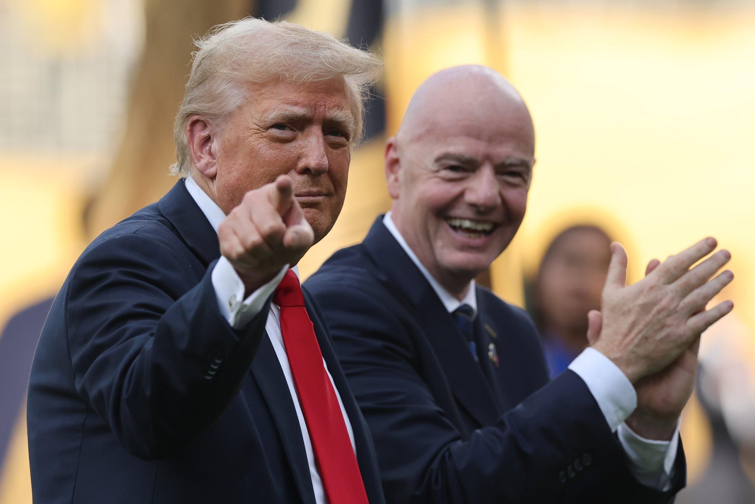 Дональд Трамп і Джанні Інфантіно