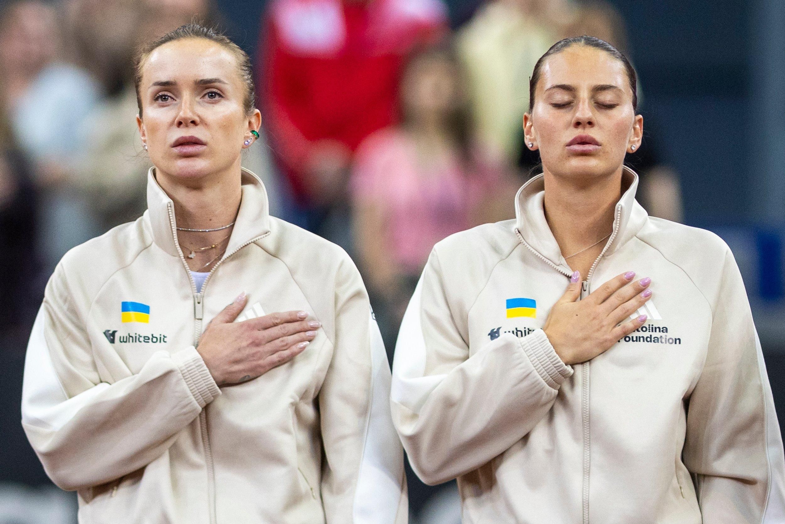 Еліна Світоліна і Марта Костюк