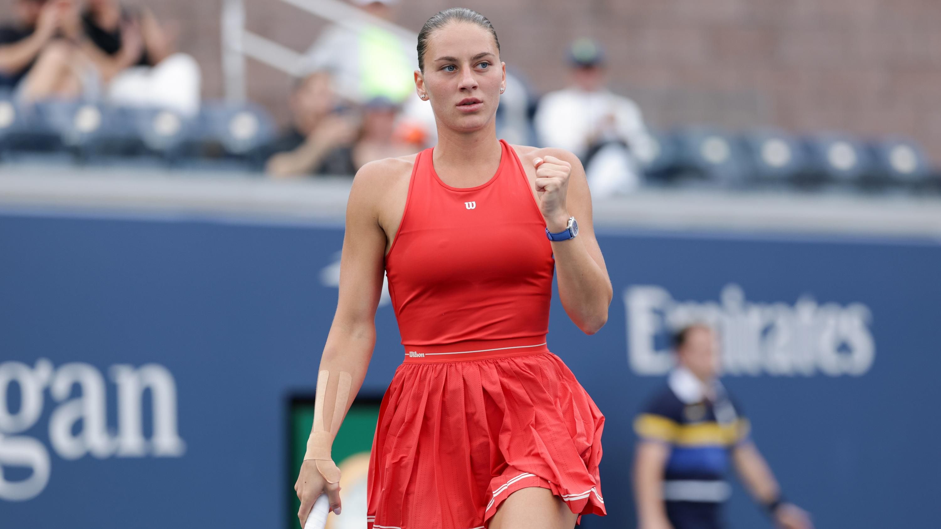 Марта Костюк у матчі першого кола US Open-2026