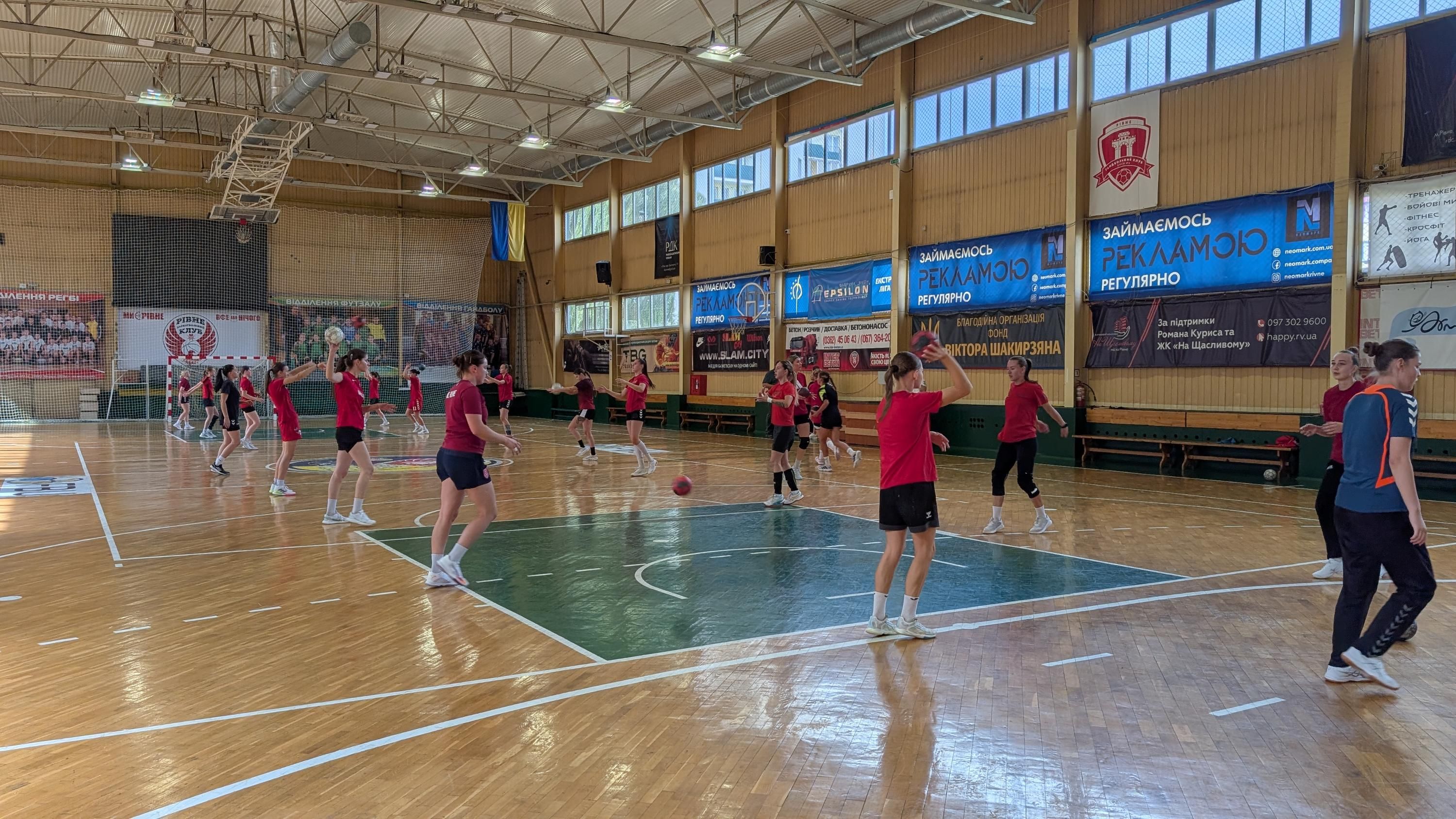 ГК Рівне готується до нового сезону Суперліги