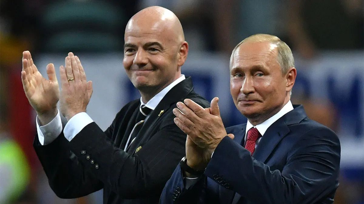 Джанні Інфантіно та Володимир Путін